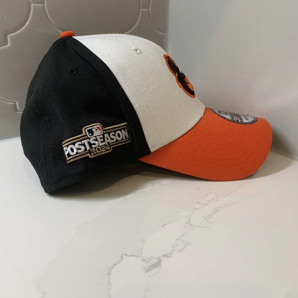 New Era Baltimore Orioles 39THIRTY MLB 2024 Postseason Black Hat Medium/Large